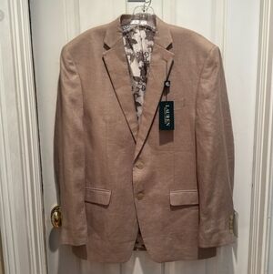 Ralph Lauren NWT stone colored linen blazer